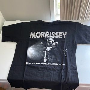 Morrissey T-shirt, men’s medium or ladies large. Excellent condition